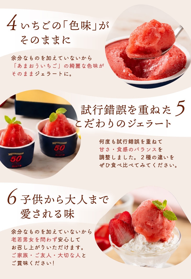 千年いちごあまおうスーパープレミアムジェラート