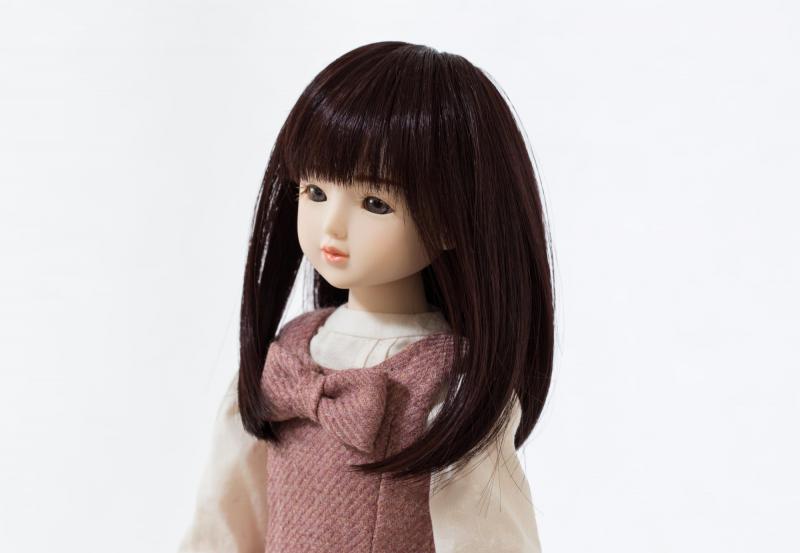 ロングストレート(レッドブラウン)