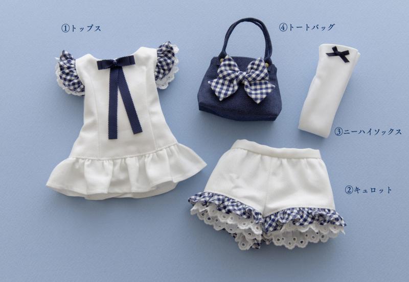 フリルトップス&キュロットセット（全3色）