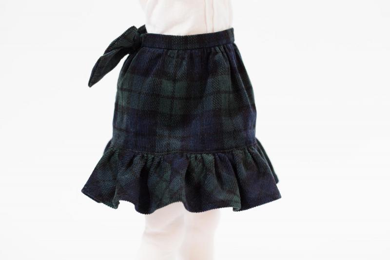 チェックコーディネイト8点セット