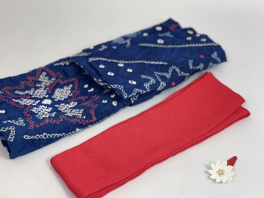 浴衣セット 絞り・桜