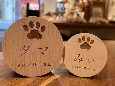 五寸<BR>おぼこ雛（にゃんびな）親王飾り