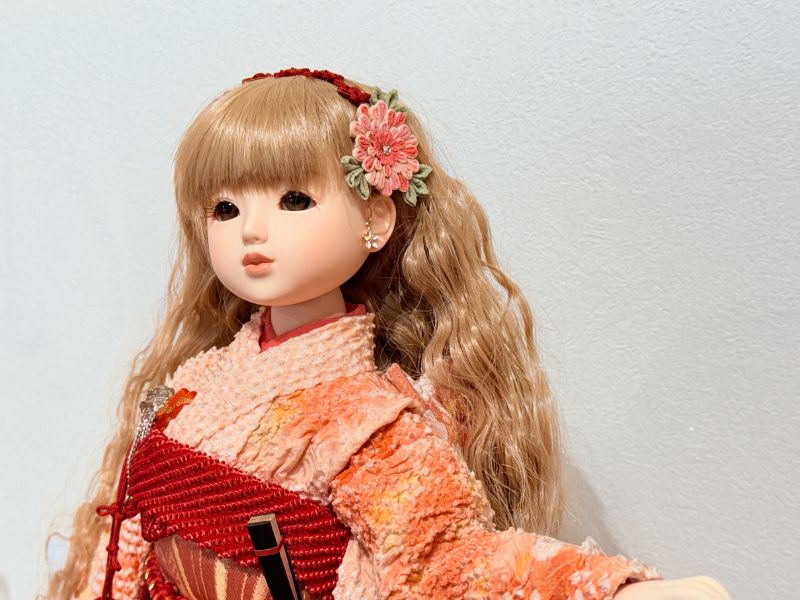 正絹着物（絞り）+あや本体のセット