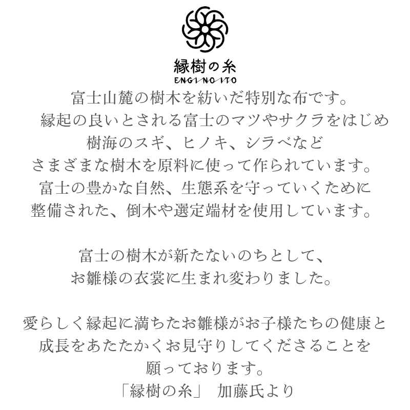 二寸<BR>小福雛飾り-富士づくしライト-