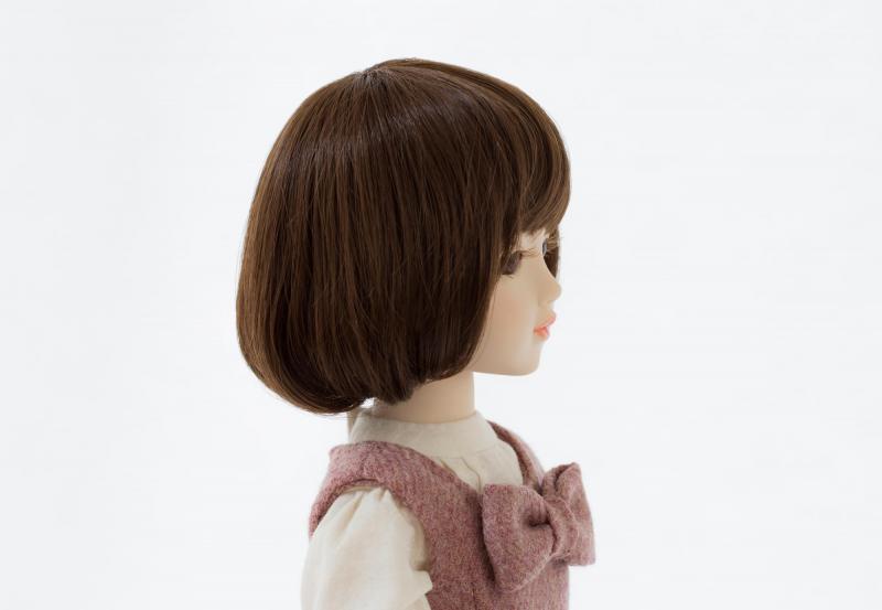 ショートカール(ブラウン)