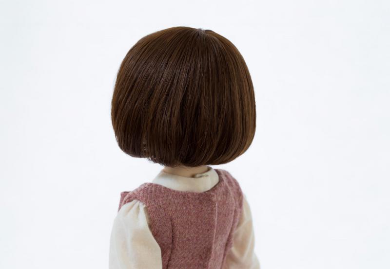 ショートカール(ブラウン)