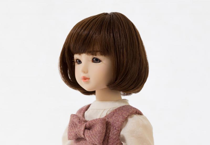 ショートカール(ブラウン)