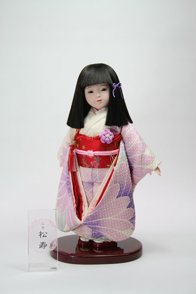 8号 正絹絞り 市松人形(限定品)