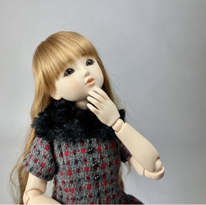ツイードツーピース　パンツセット（グレー）