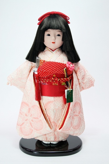 10号 正絹絞り 市松人形(限定品)