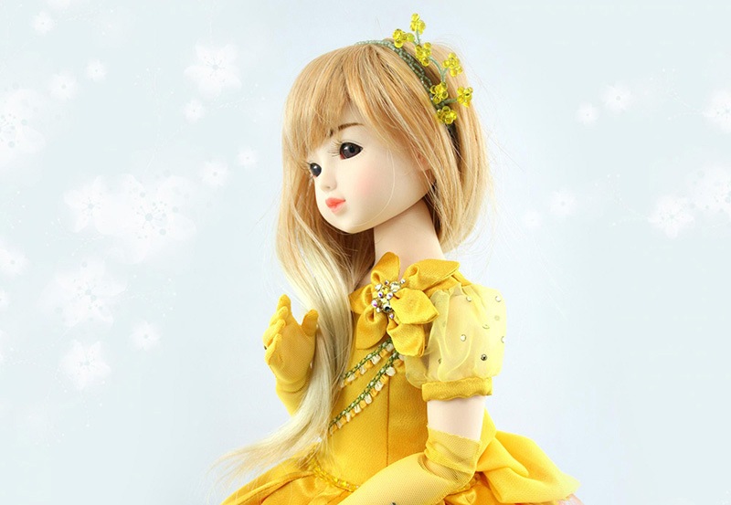 フリージアドレス+あや本体のセット | あや | 人形工房松寿