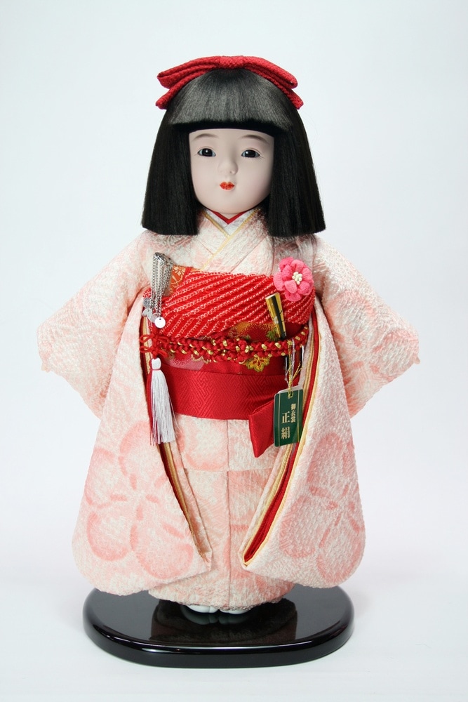 10号 正絹絞り 市松人形(限定品)