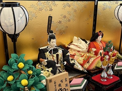 十番<BR>金彩京刺繍親王飾り | 雛人形,親王飾り | 人形工房松寿