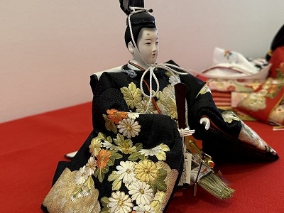 十番<BR>金彩京刺繍親王飾り | 雛人形,親王飾り | 人形工房松寿