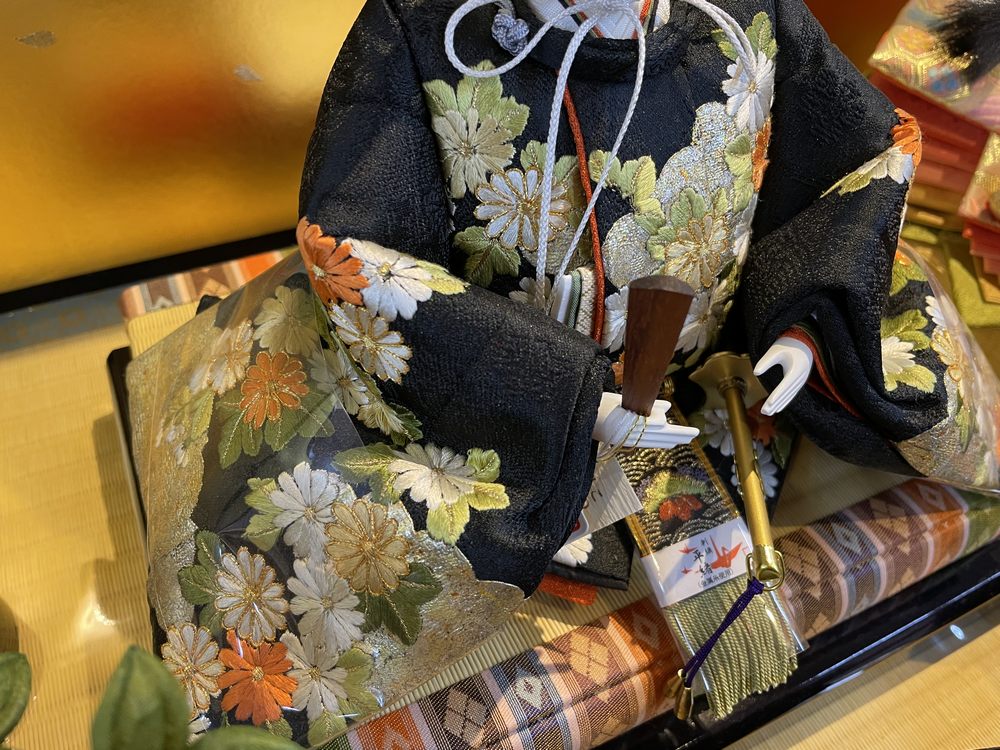 十番<BR>金彩京刺繍親王飾り | 雛人形,親王飾り | 人形工房松寿