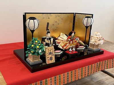 十番<BR>金彩京刺繍親王飾り | 雛人形,親王飾り | 人形工房松寿