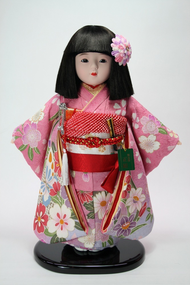 10号 正絹京友禅 市松人形（限定品）