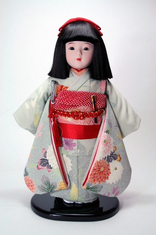 10号 正絹京友禅 市松人形(限定品)