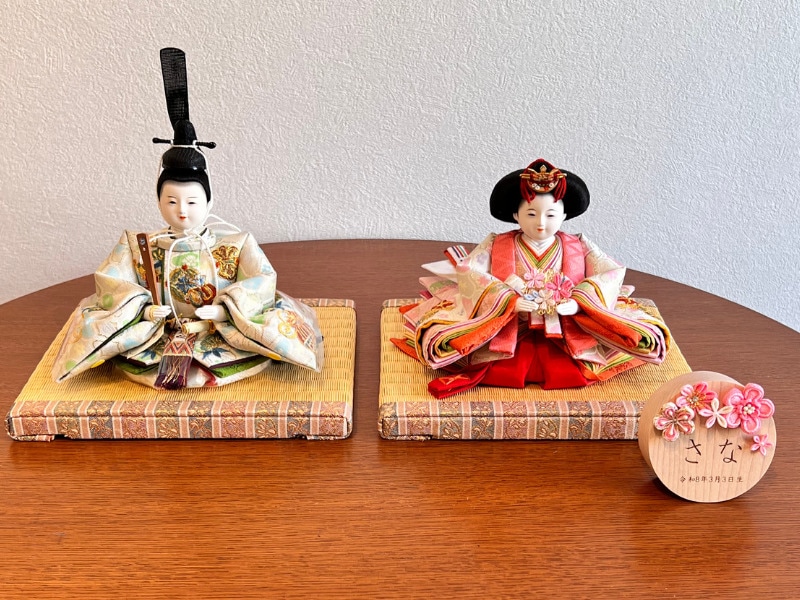 松寿オリジナル名前札　(丸型小)