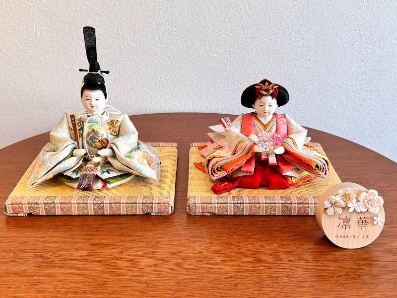 松寿オリジナル名前札　(丸型小)