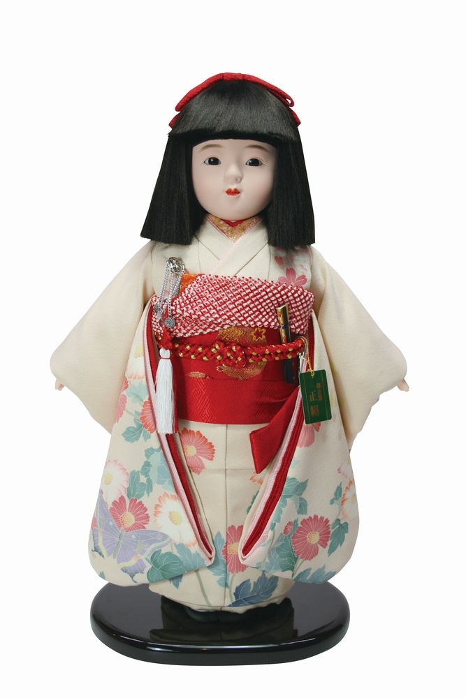 10号 正絹京友禅 市松人形（限定品）