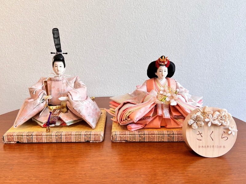 松寿オリジナル名前札　(丸型大)