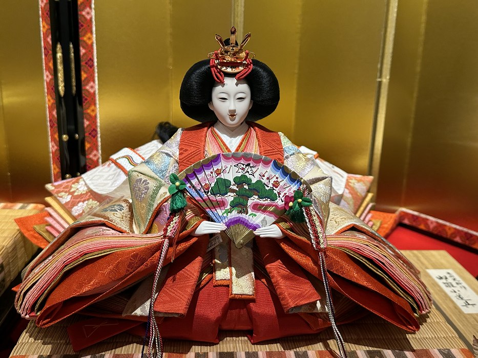 七番<BR>袋帯親王飾り