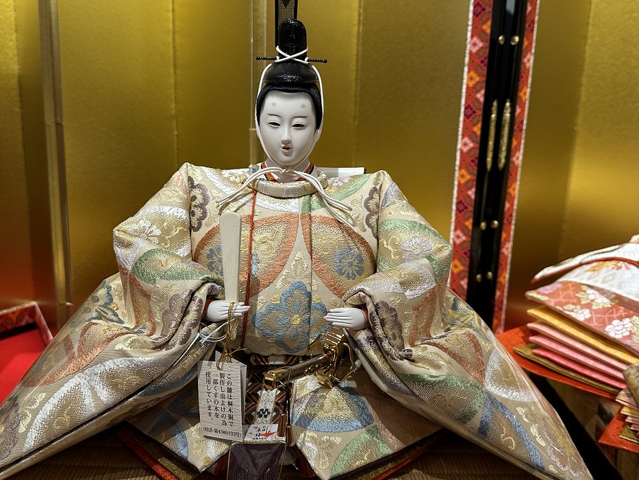 七番<BR>袋帯親王飾り