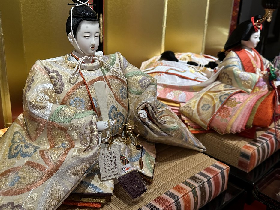 七番<BR>袋帯親王飾り