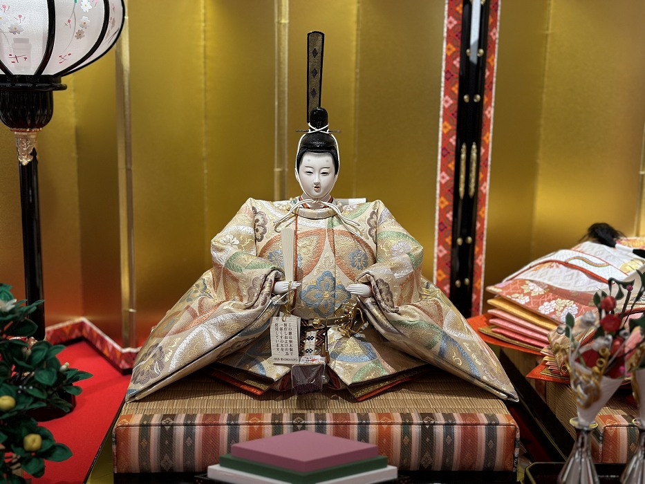 七番<BR>袋帯親王飾り