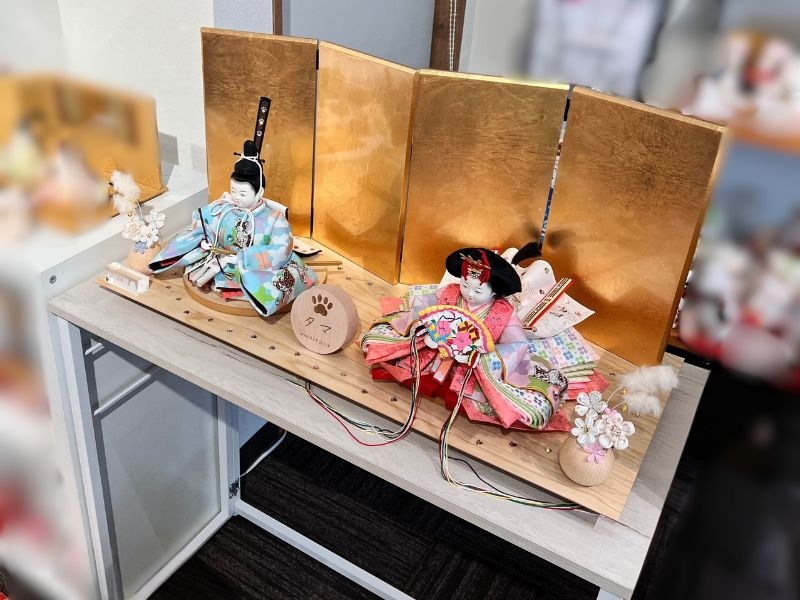 松寿オリジナル名前札 (丸型肉球)