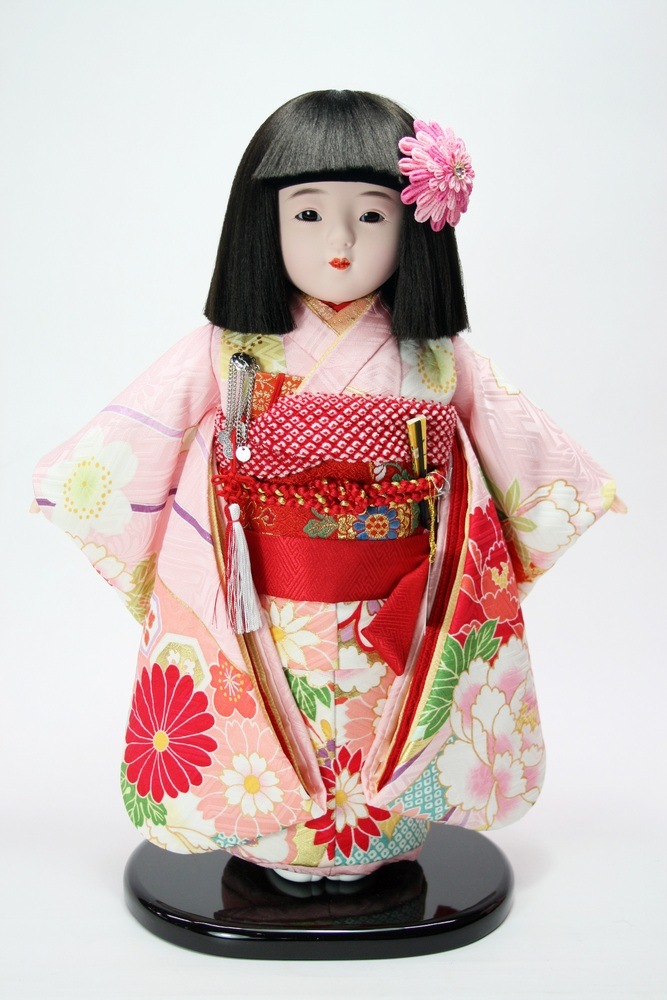 10号 正絹京友禅 市松人形(限定品)