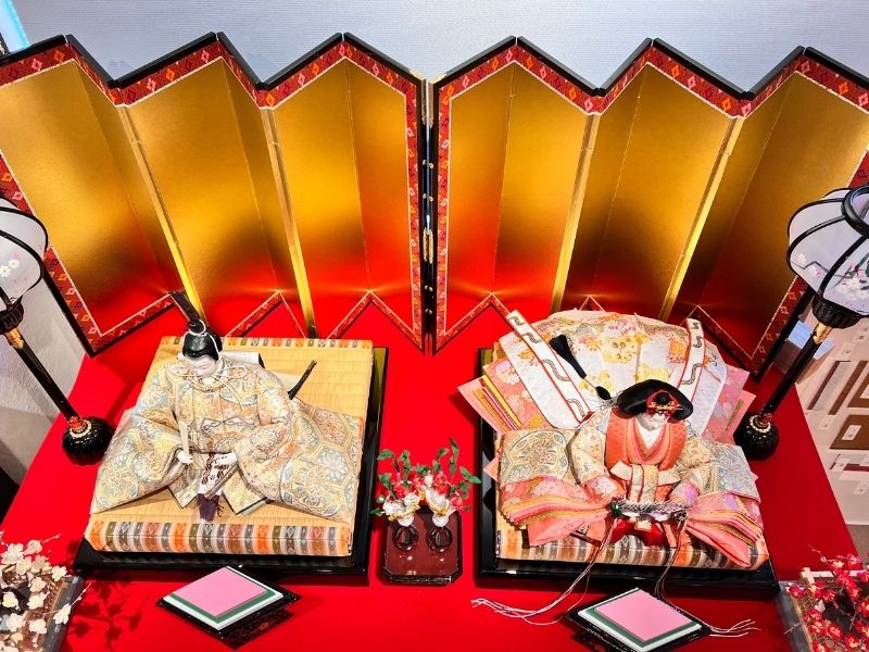 七番<BR>袋帯親王飾り