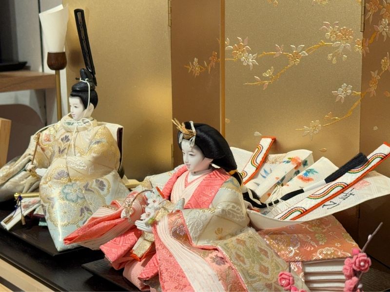 親王飾り 十一番 袋帯親王飾り 十一番<BR>袋帯親王飾り | 雛人形,親王飾り | 人形工房松寿