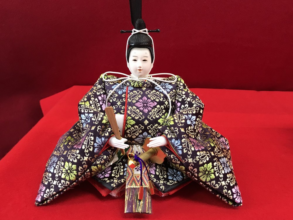 十二番親王<BR>オリジナル桐収納飾り