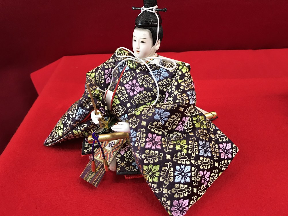 十二番親王<BR>オリジナル桐収納飾り