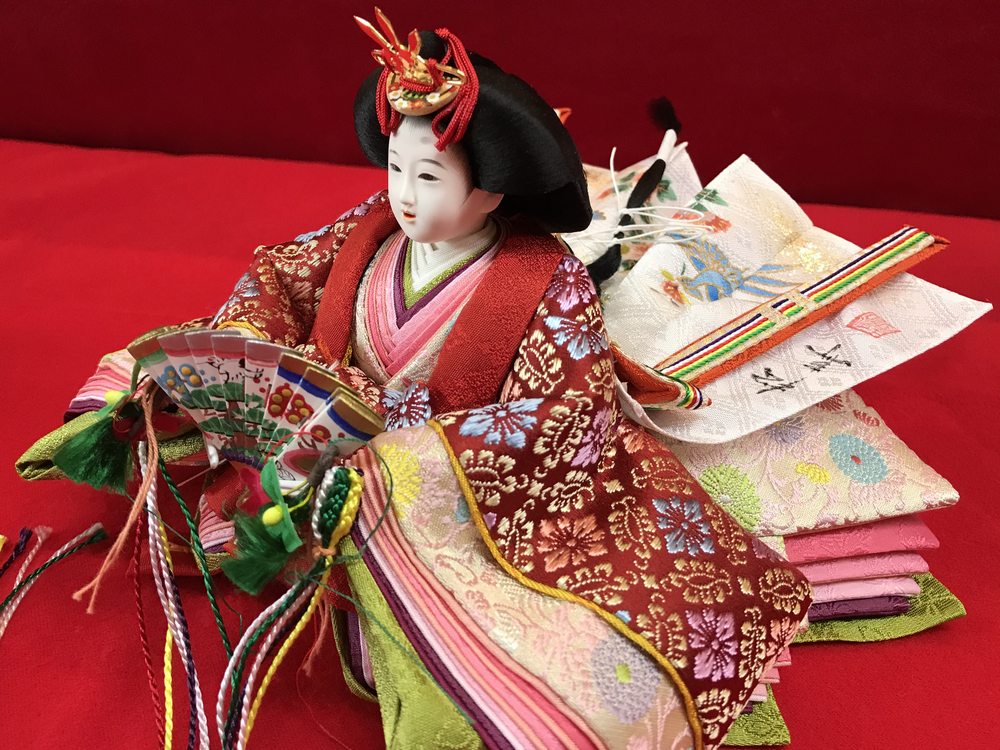 十二番親王<BR>オリジナル桐収納飾り