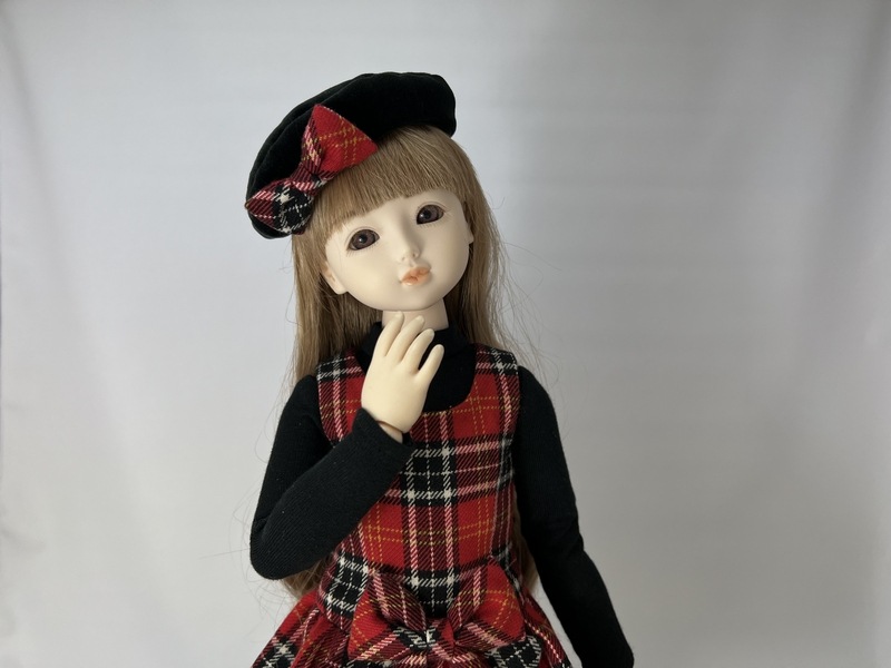 チェック柄ワンピースセット(全2種)