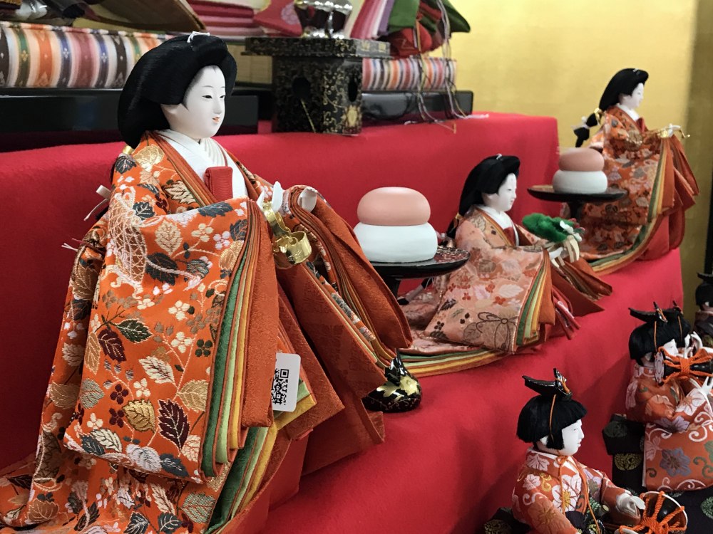 七番七寸十五人揃七段飾り