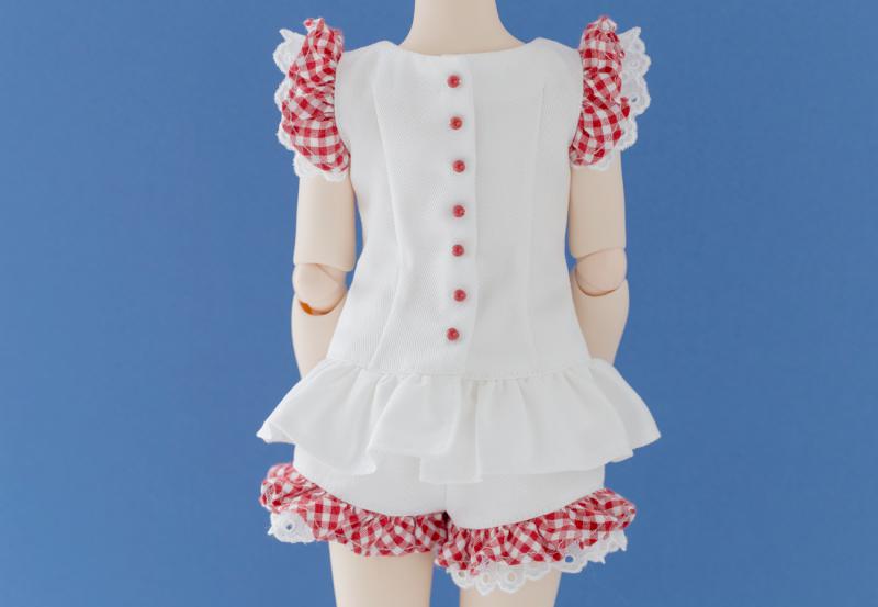 フリルトップス&キュロットセット（全3色）