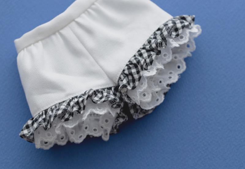 フリルトップス&キュロットセット（全3色）