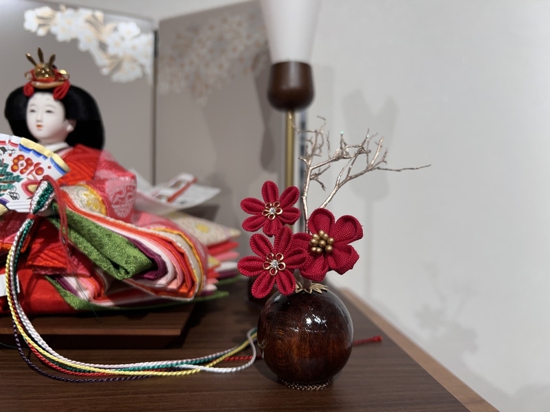 雛人形 松寿作 親王飾り 小売業者 雛人形】京十二番 金彩京刺繍 桜扇面