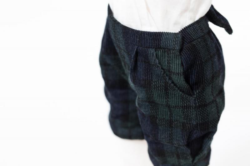 チェックコーディネイト8点セット