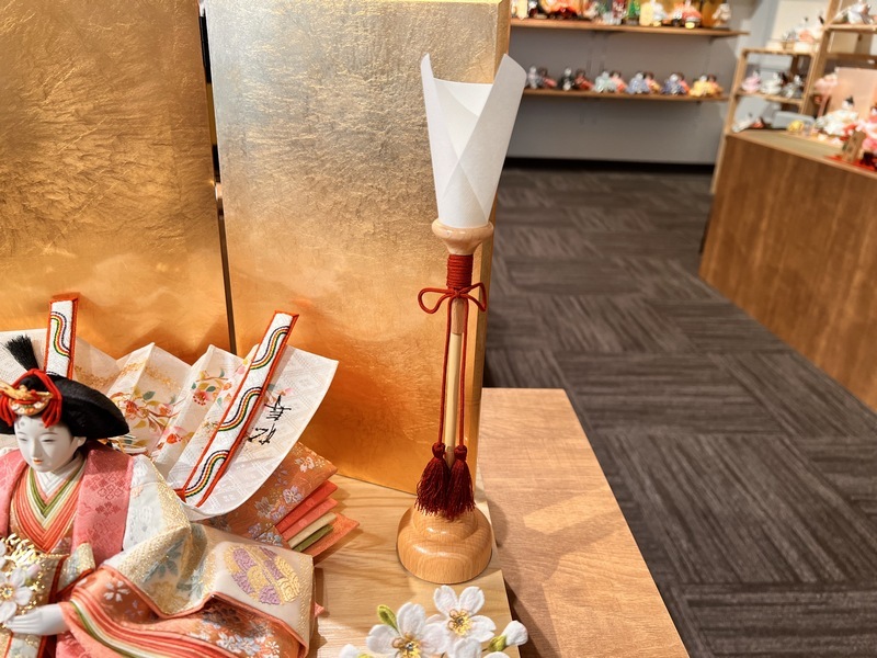 十一番<BR>袋帯親王飾り