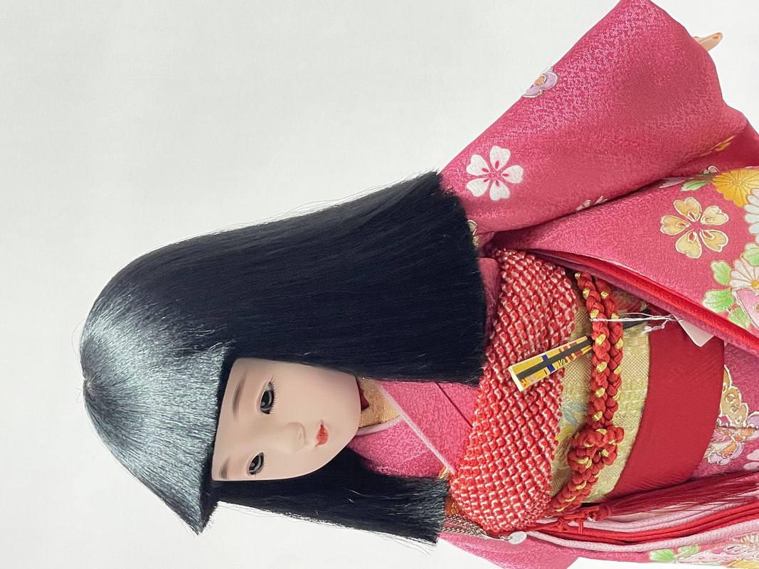 10号 金彩京友禅 市松人形 | 市松人形,10号 | 人形工房松寿