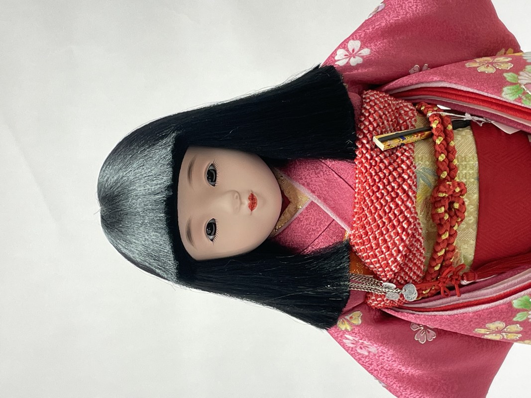 10号 金彩京友禅 市松人形 | 市松人形,10号 | 人形工房松寿