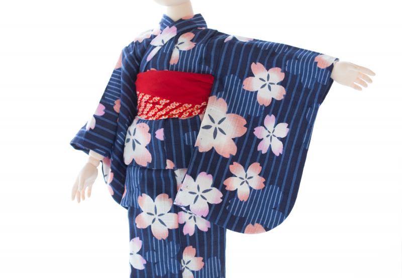 浴衣セット 桜 (全2色)