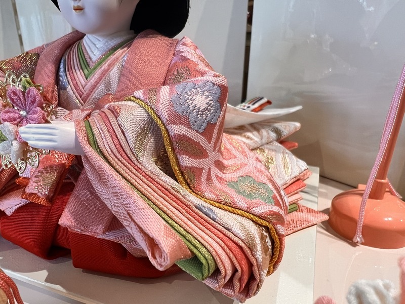 三寸<BR>おぼこ雛飾り