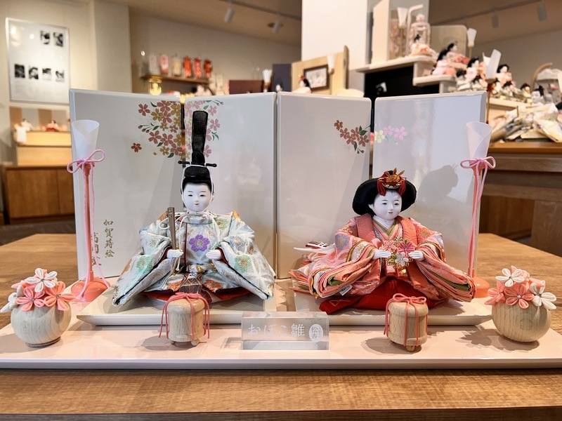 三寸<BR>おぼこ雛飾り