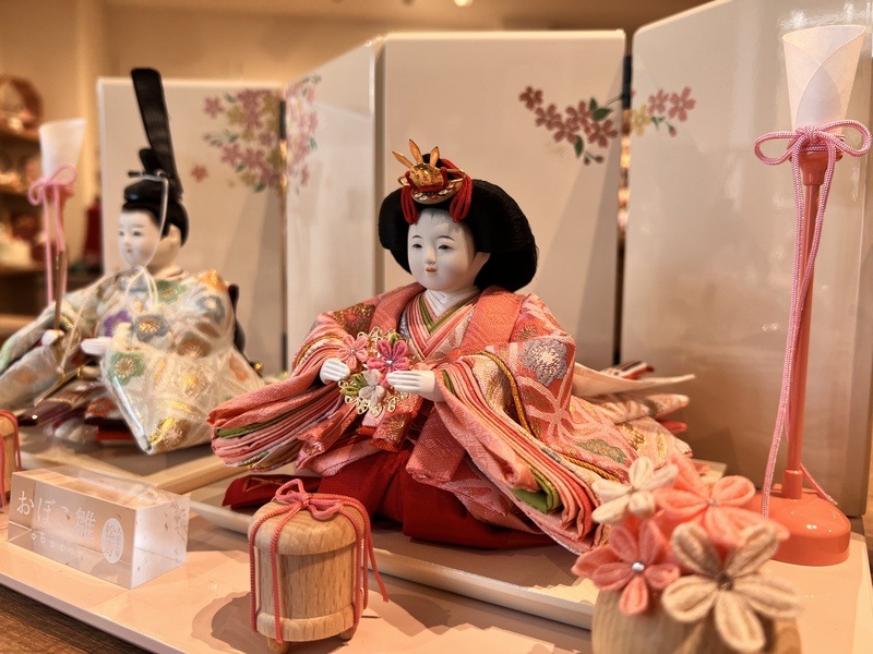 三寸<BR>おぼこ雛飾り